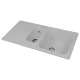Кухонная мойка AquaGranitEx серый M-09K(310)