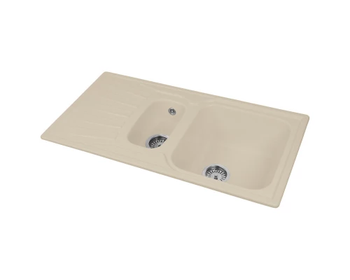 Кухонная мойка AquaGranitEx бежевый M-09K(328)