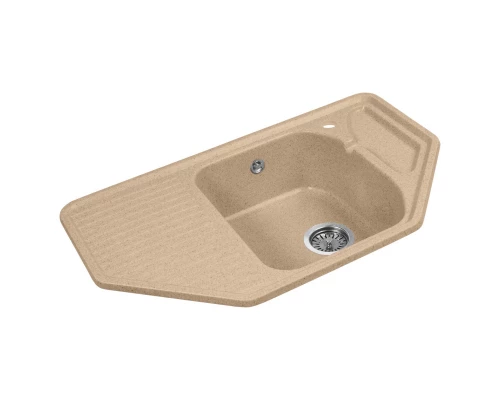 Кухонная мойка AquaGranitEx песочный M-10(302)