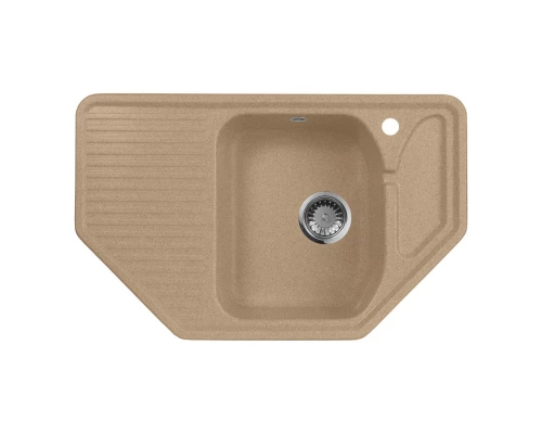 Кухонная мойка AquaGranitEx песочный M-10(302)
