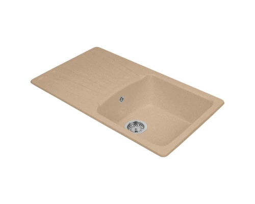 Кухонная мойка AquaGranitEx песочный M-12(302)