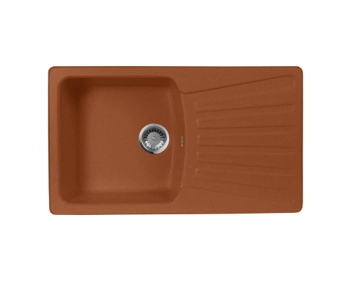 Кухонная мойка AquaGranitEx терракот M-12(307)