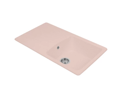 Кухонная мойка AquaGranitEx розовый M-12(315)