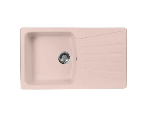 Кухонная мойка AquaGranitEx розовый M-12(315)