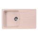Кухонная мойка AquaGranitEx розовый M-12(315)