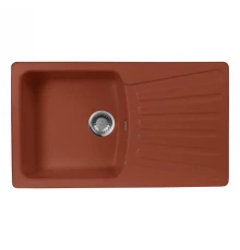 Кухонная мойка AquaGranitEx красный марс M-12(334)