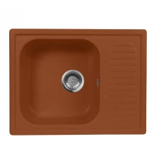 Кухонная мойка AquaGranitEx терракот M-13(307)