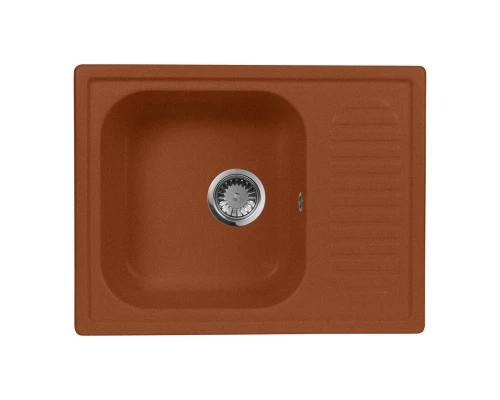 Кухонная мойка AquaGranitEx терракот M-13(307)