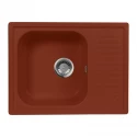 Кухонная мойка AquaGranitEx красный марс M-13(334)
