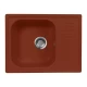 Кухонная мойка AquaGranitEx красный марс M-13(334)