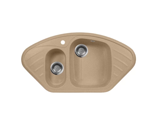 Кухонная мойка AquaGranitEx песочный M-14(302)