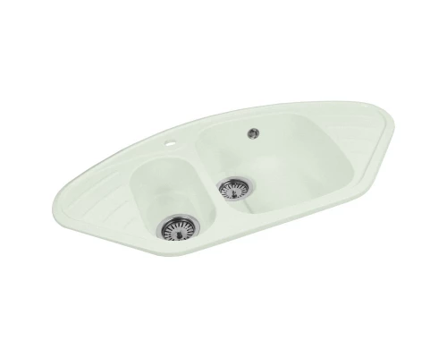 Кухонная мойка AquaGranitEx салатовый M-14(303)