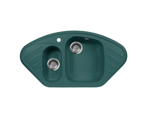 Кухонная мойка AquaGranitEx зеленый M-14(305)