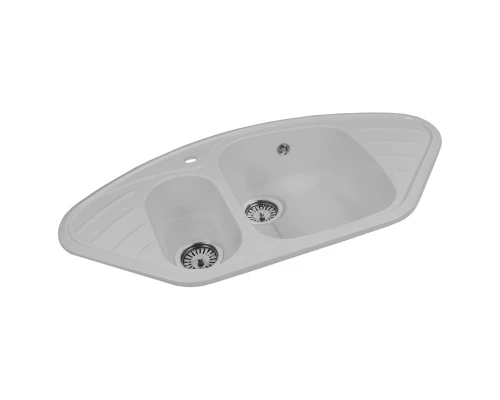 Кухонная мойка AquaGranitEx серый M-14(310)