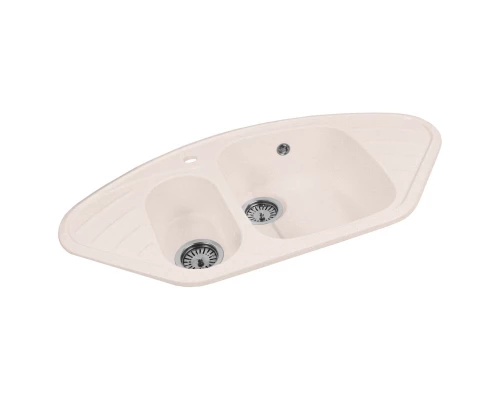 Кухонная мойка AquaGranitEx светло-розовый M-14(311)