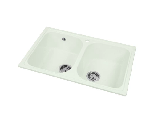 Кухонная мойка AquaGranitEx салатовый M-15(303)