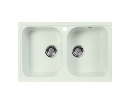 Кухонная мойка AquaGranitEx салатовый M-15(303)