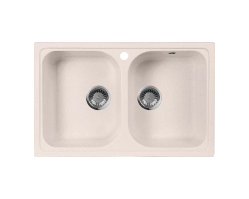 Кухонная мойка AquaGranitEx светло-розовый M-15(311)