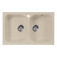 Кухонная мойка AquaGranitEx бежевый M-15(328)