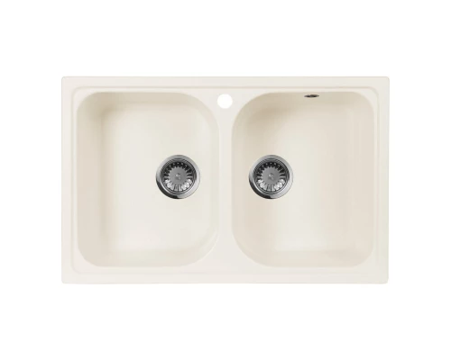 Кухонная мойка AquaGranitEx белый M-15(331)