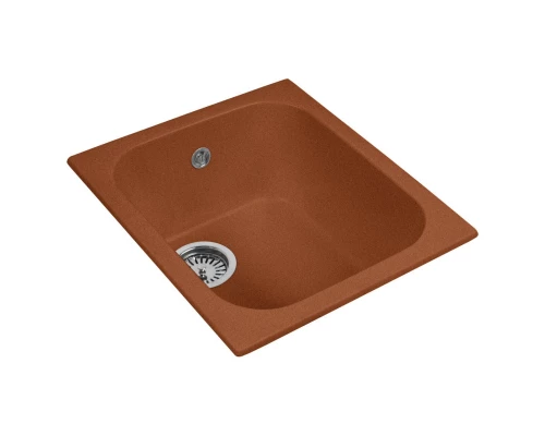 Кухонная мойка AquaGranitEx терракот M-17(307)