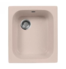 Кухонная мойка AquaGranitEx розовый M-17(315)