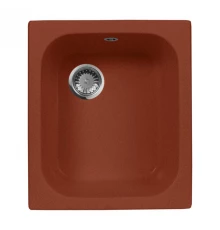 Кухонная мойка AquaGranitEx красный марс  M-17(334)