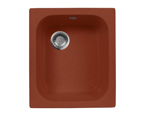 Кухонная мойка AquaGranitEx красный марс  M-17(334)