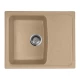Кухонная мойка AquaGranitEx песочный  M-17K(302)
