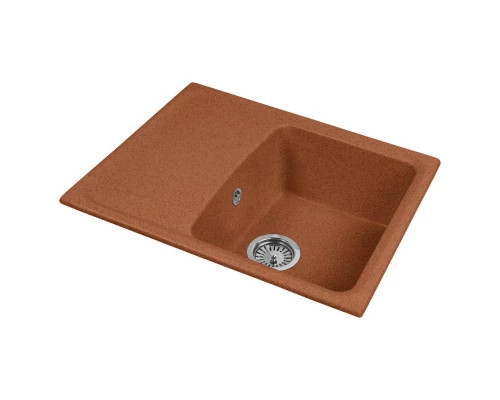 Кухонная мойка AquaGranitEx терракот M-17K(307)
