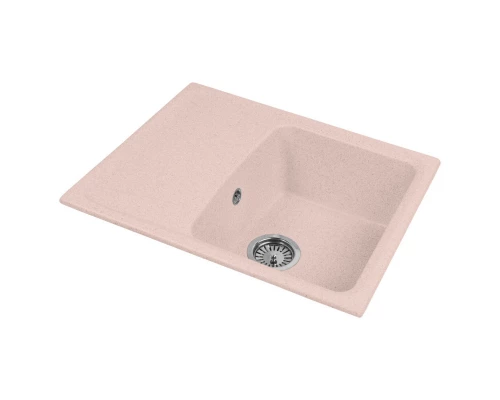 Кухонная мойка AquaGranitEx розовый M-17K(315)