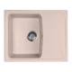 Кухонная мойка AquaGranitEx розовый M-17K(315)