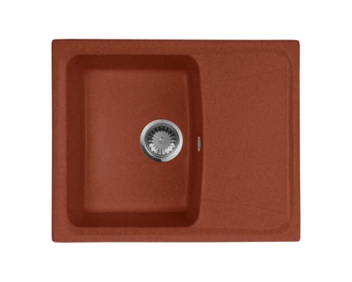 Кухонная мойка AquaGranitEx красный марс M-17K(334)