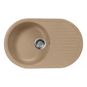 Кухонная мойка AquaGranitEx песочный M-18(302) Кухонная мойка AquaGranitEx песочный M-18(302)