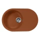 Кухонная мойка AquaGranitEx терракот M-18(307)