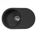 Кухонная мойка AquaGranitEx черный M-18(308) Кухонная мойка AquaGranitEx черный M-18(308)