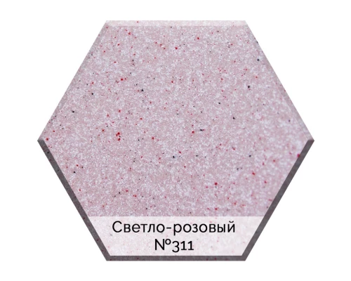Кухонная мойка AquaGranitEx светло-розовый M-18(311)
