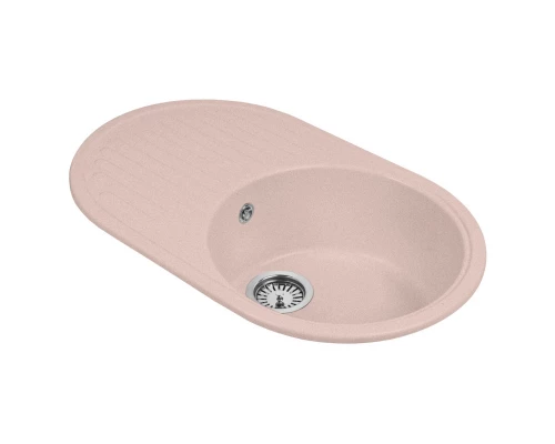 Кухонная мойка AquaGranitEx розовый M-18(315)