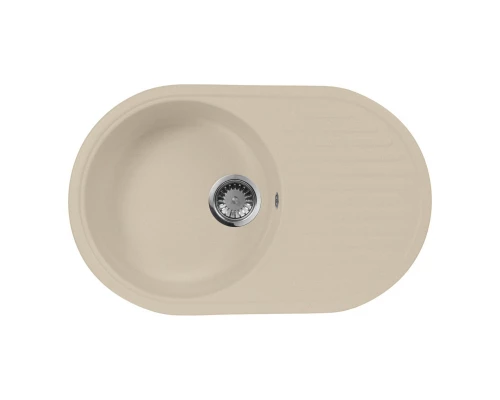 Кухонная мойка AquaGranitEx бежевый M-18(328)