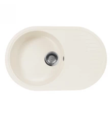 Кухонная мойка AquaGranitEx белый M-18(331)