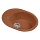 Кухонная мойка AquaGranitEx терракот M-18L(307)