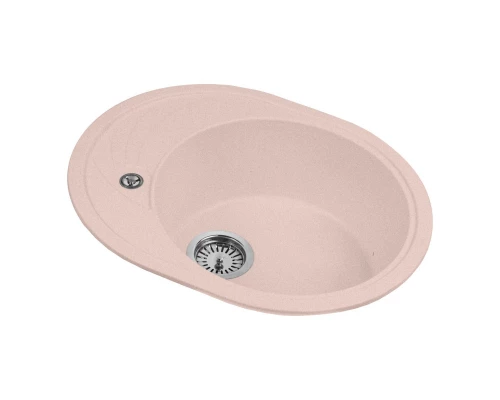Кухонная мойка AquaGranitEx розовый M-18L(315)