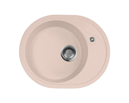 Кухонная мойка AquaGranitEx розовый M-18L(315)