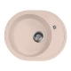 Кухонная мойка AquaGranitEx розовый M-18L(315)