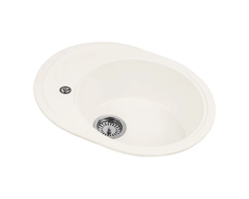 Кухонная мойка AquaGranitEx белый M-18L(331)