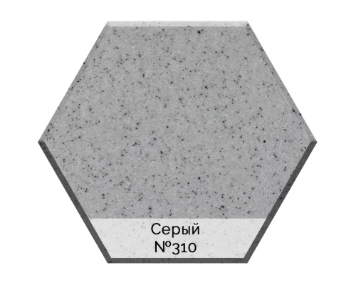 Кухонная мойка AquaGranitEx серый M-18S(310)