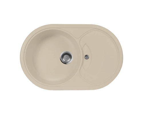 Кухонная мойка AquaGranitEx бежевый M-18S(328)