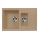 Кухонная мойка AquaGranitEx песочный M-21K(302) Кухонная мойка AquaGranitEx песочный M-21K(302)