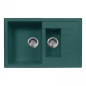 Кухонная мойка AquaGranitEx зеленый M-21K(305) Кухонная мойка AquaGranitEx зеленый M-21K(305)