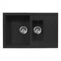 Кухонная мойка AquaGranitEx черный M-21K(308) Кухонная мойка AquaGranitEx черный M-21K(308)